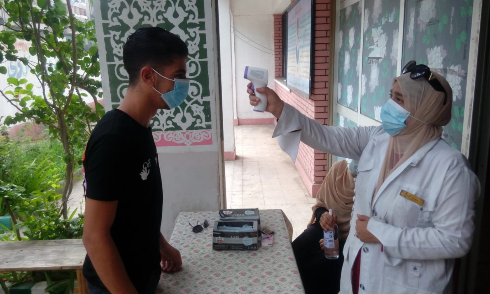 Health Care: Providing medical services to 500 high school students in Port Said and Luxor governorates)