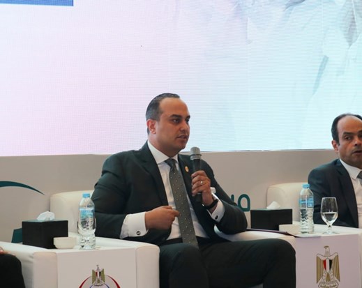 he Chairman of the Healthcare Authority participates in the first discussion session of the forum entitled “On the Importance of Healthcare Governance)