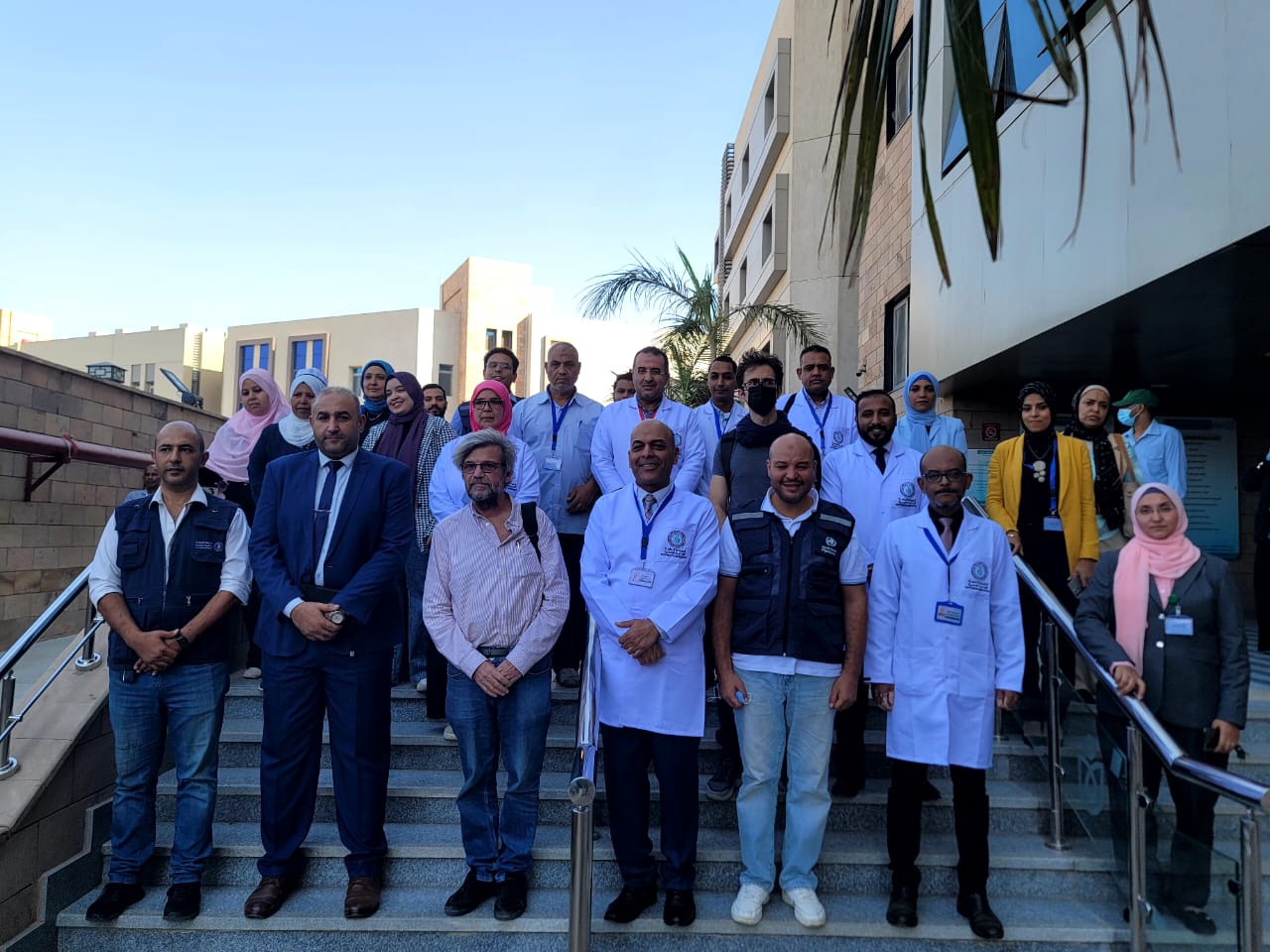 Egypt Healthcare Authority Facilities in Aswan Welcome Delegation from the World Health Organization and the European Union)