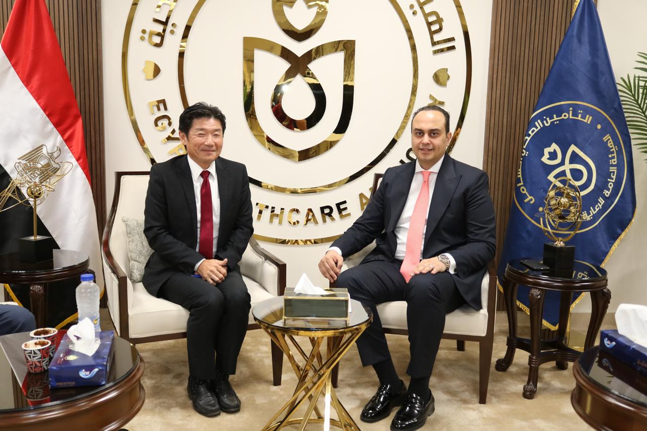 The Head of the EHA met with the Regional Director of Fujifilm for the Middle East and Africa)